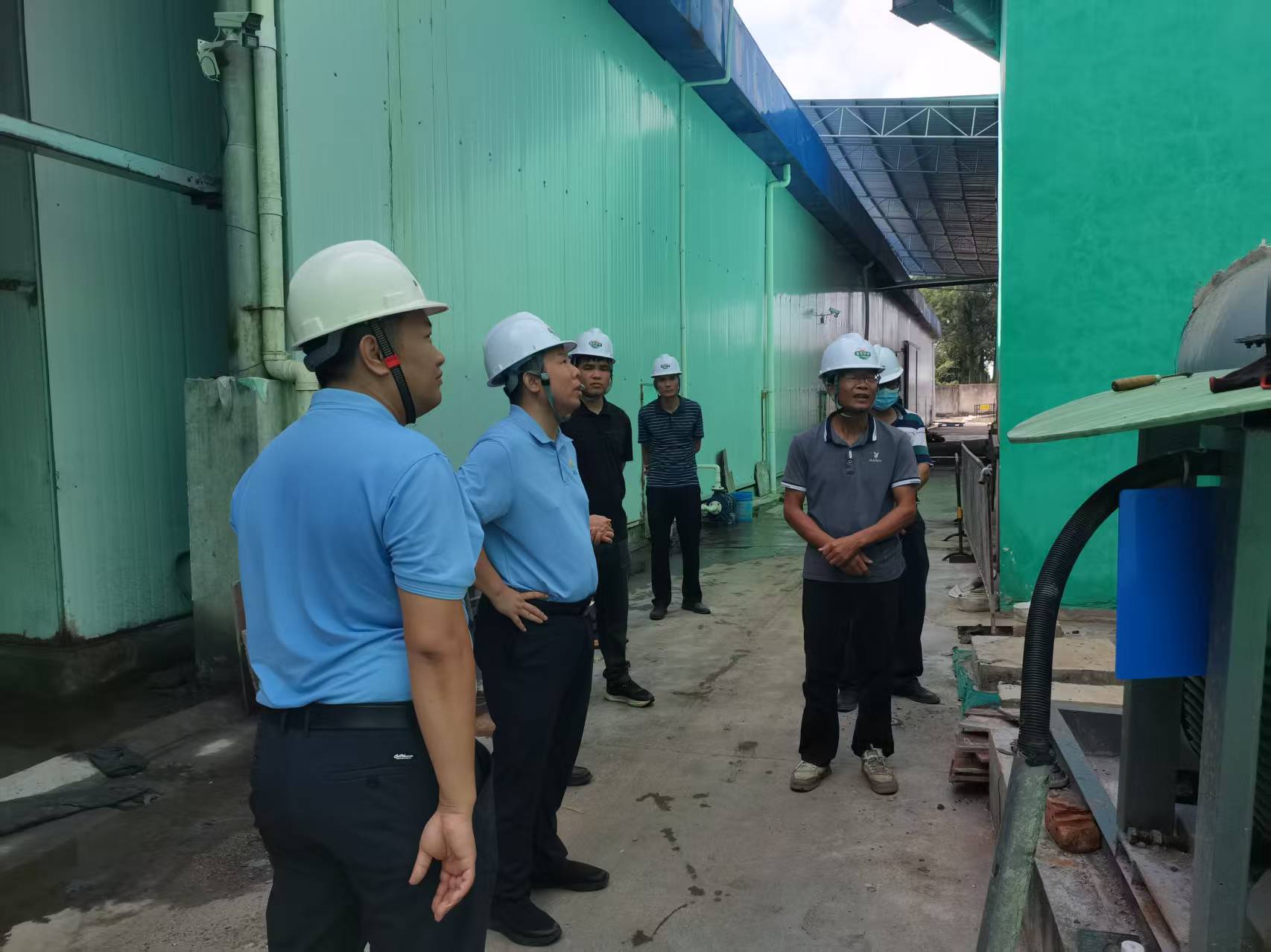 陳耀旻到壯禾肥業(yè)公司、和牛科技公司開展安全生產(chǎn)專項檢查